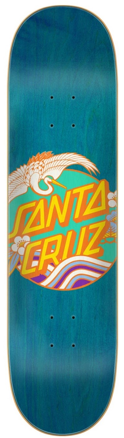 Santa Cruz 8 Crane Dot Blu Kaykay Tahtası