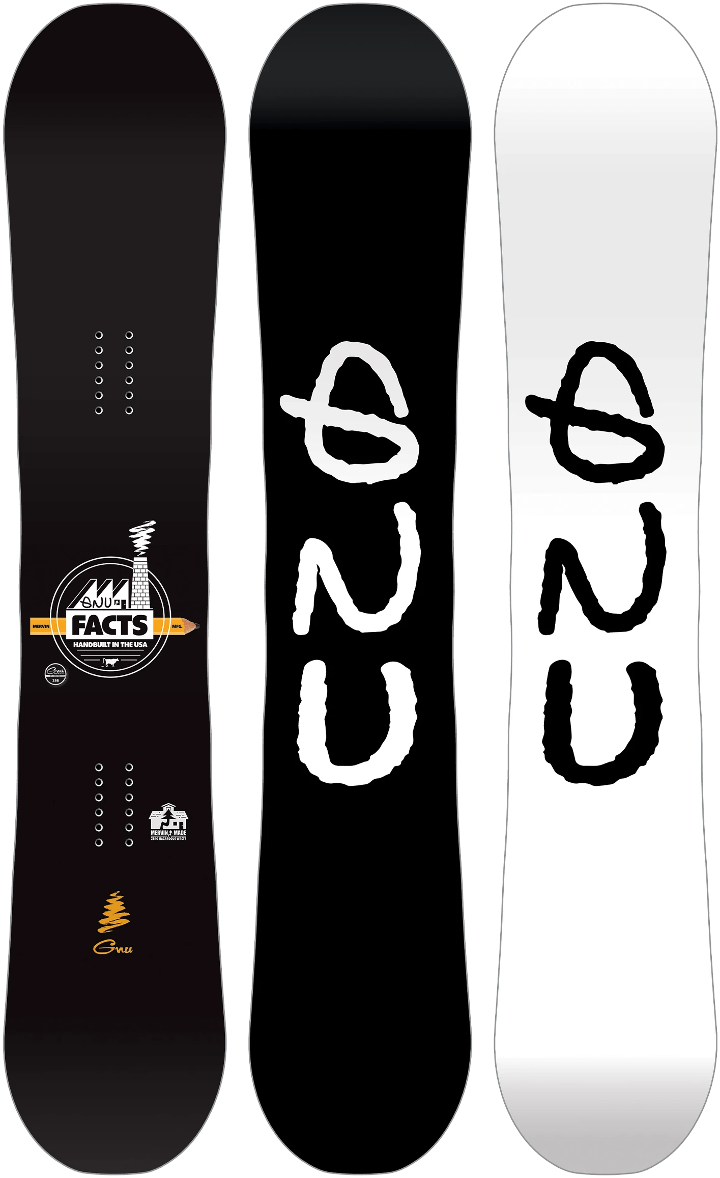 Gnu Facts 2025 Snowboard
