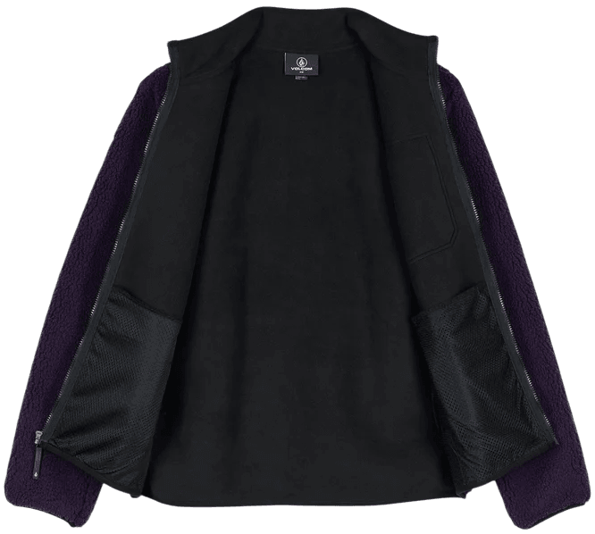 Volcom Muzzer Fuzzar Zip Dpl Sweatshirt
