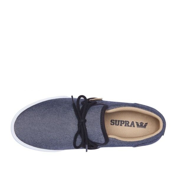Supra Cuba Blk White Shoes