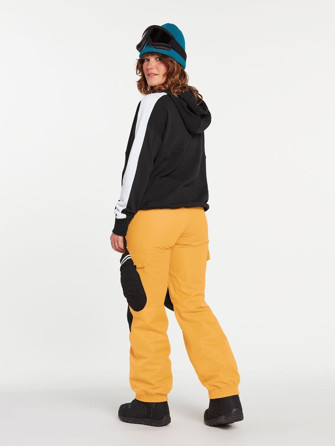 Volcom Anorak Hoody Blk Kadın Snowboard Sweatshirt