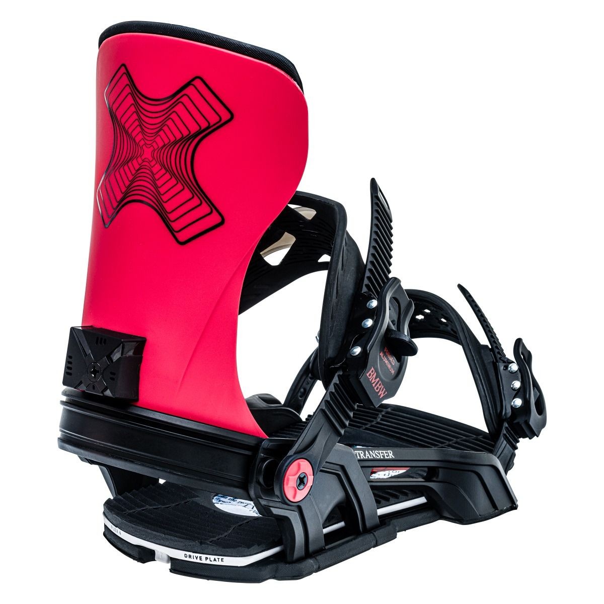 Bentmetal Transfer Bkred Snowboard Binding