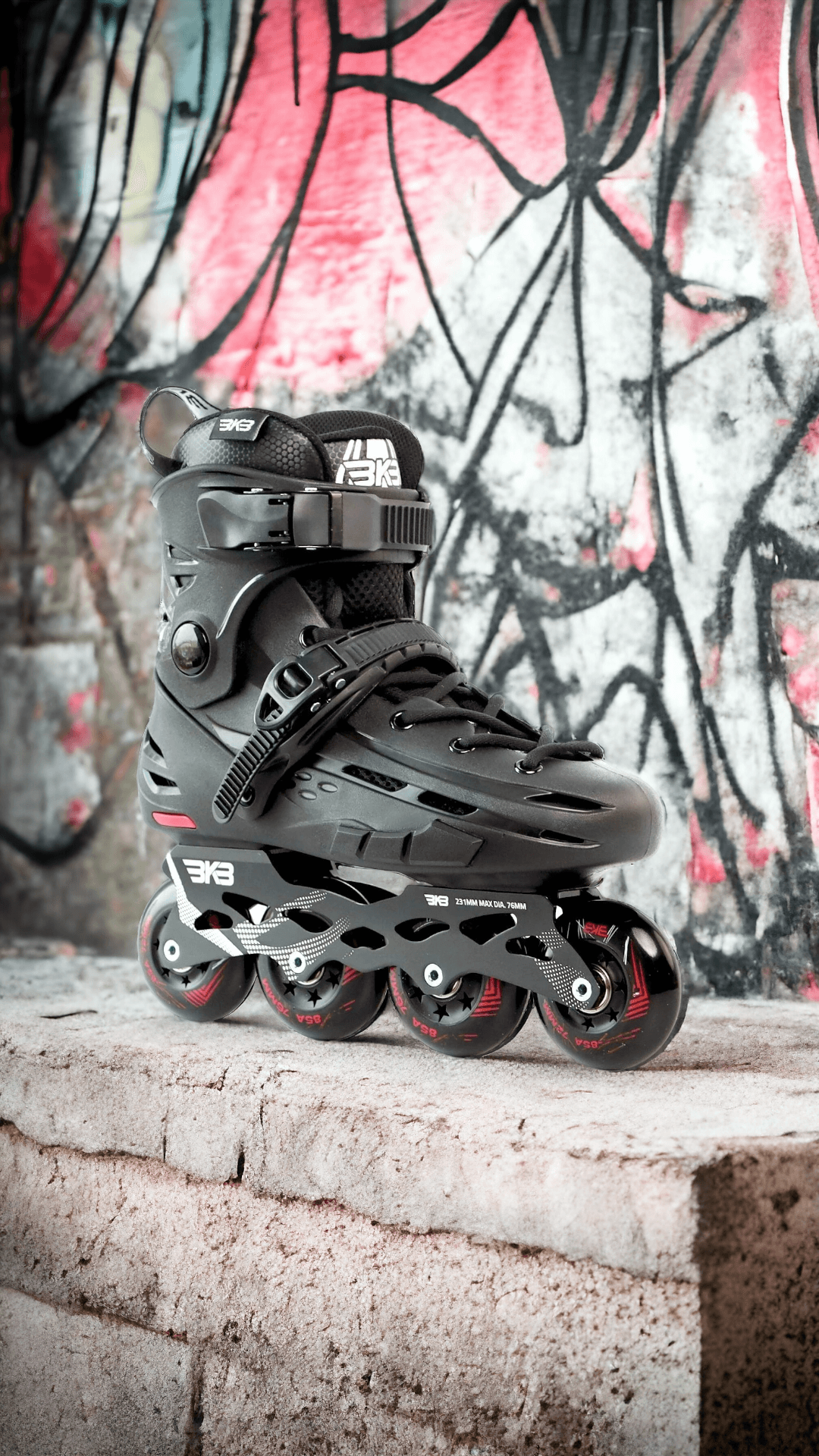 Flying Eagle B5S Plus Black Urban Inline Skate