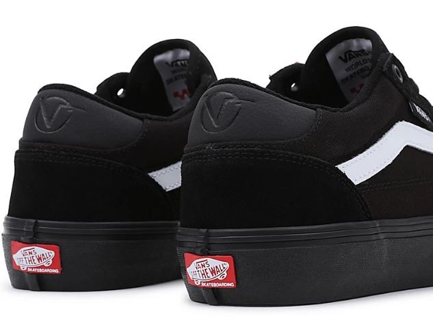 Vans Rowan Blk Blk Wht Ayakkabı