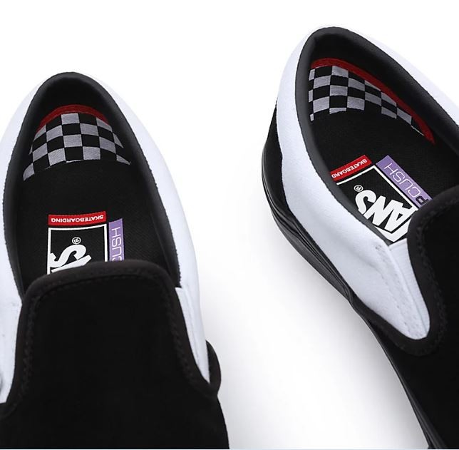 Vans Skate Slip On Blk Blk Wht Ayakkabı