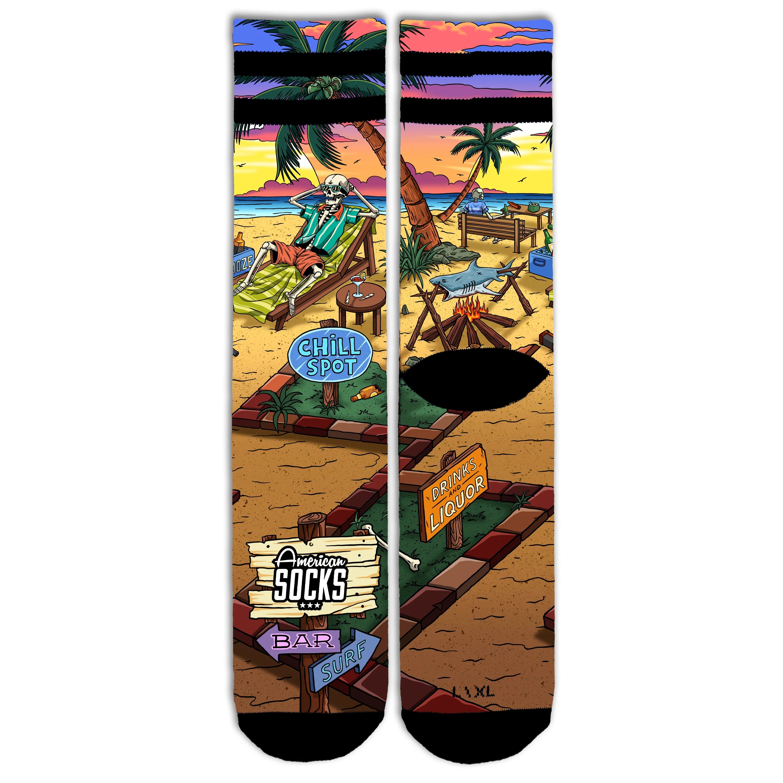 American Socks Chiller Mid High Sg Çorap