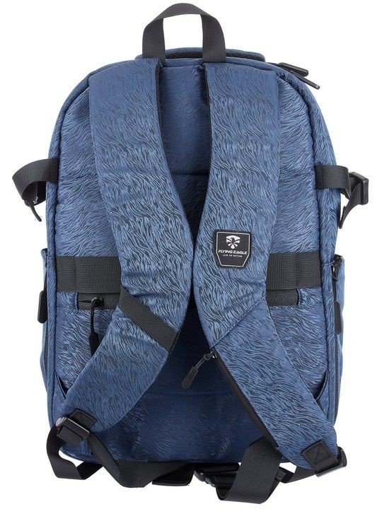 Flying Eagle Movement Dark Blue Backpack