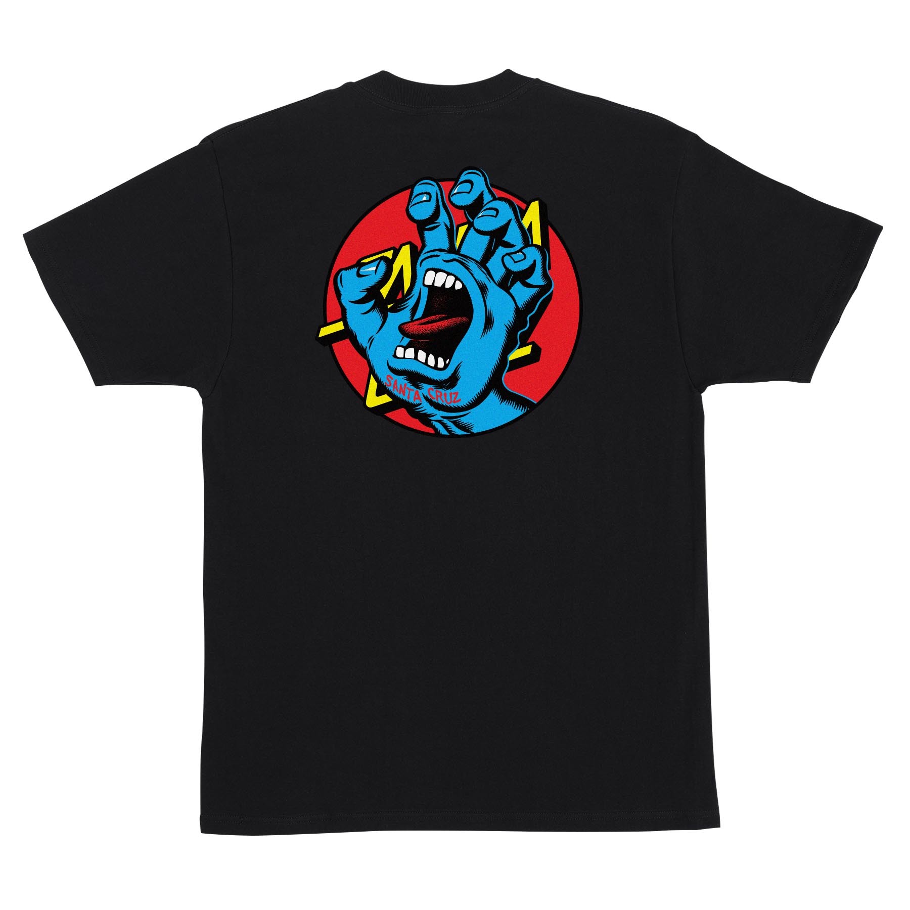 Santa Cruz Hand Dot Black Tişört