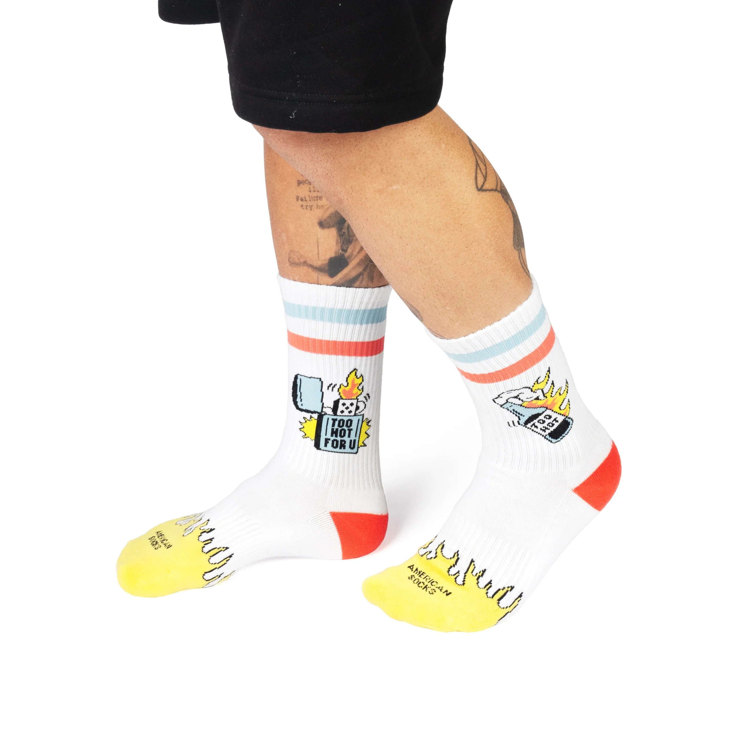American Socks 2 Hot 4 You Mid High Çorap