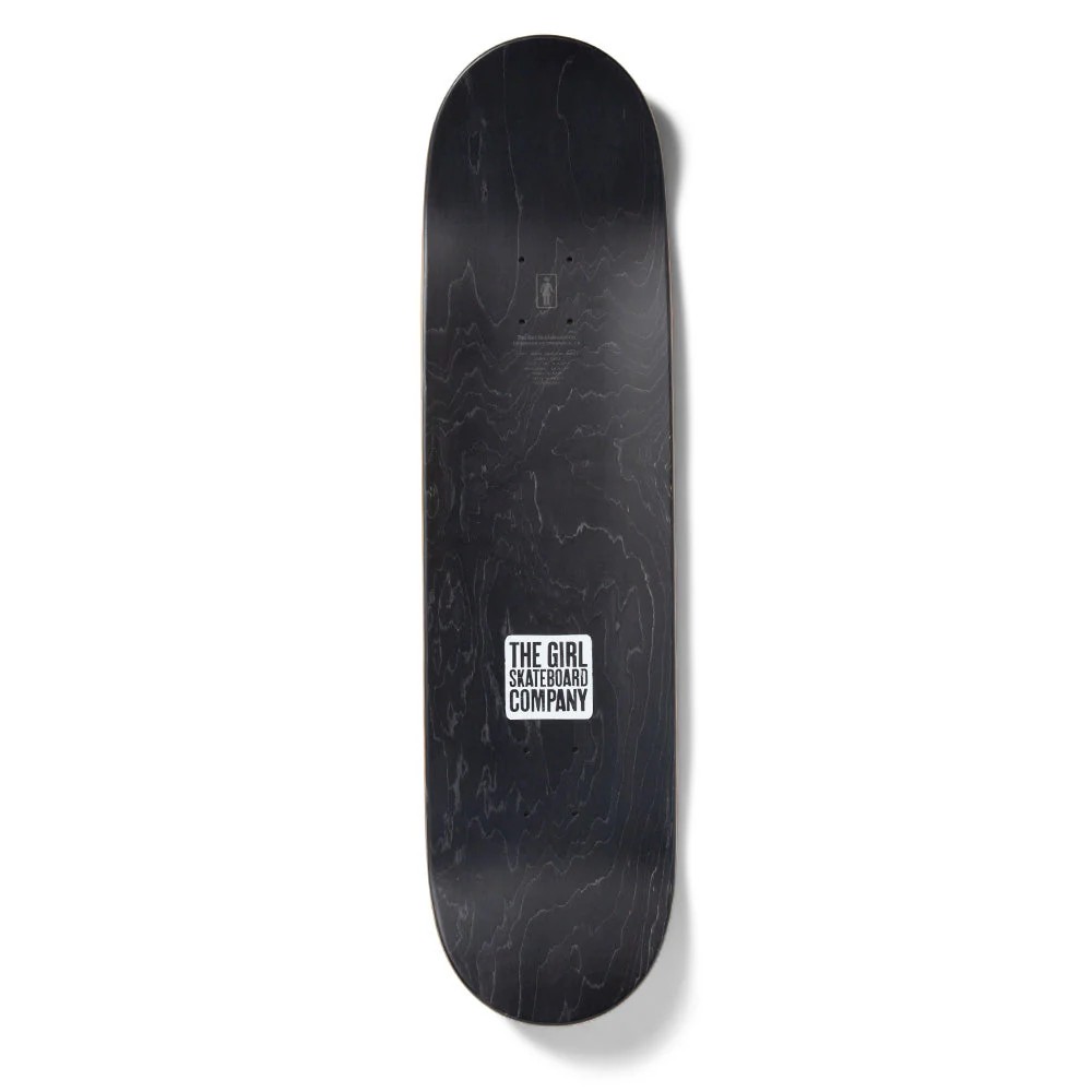Girl 8,5 Davis Og Black White Kaykay Tahtası