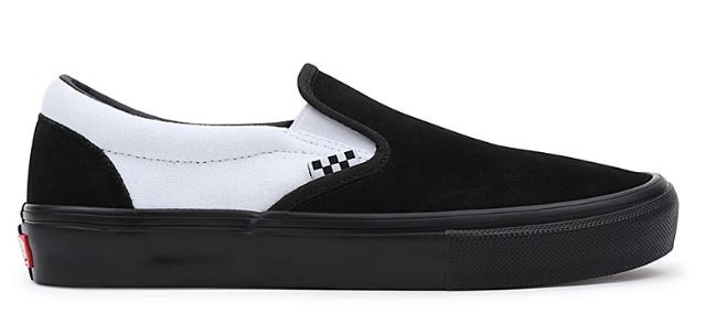 Vans Skate Slip On Blk Blk Wht Ayakkabı