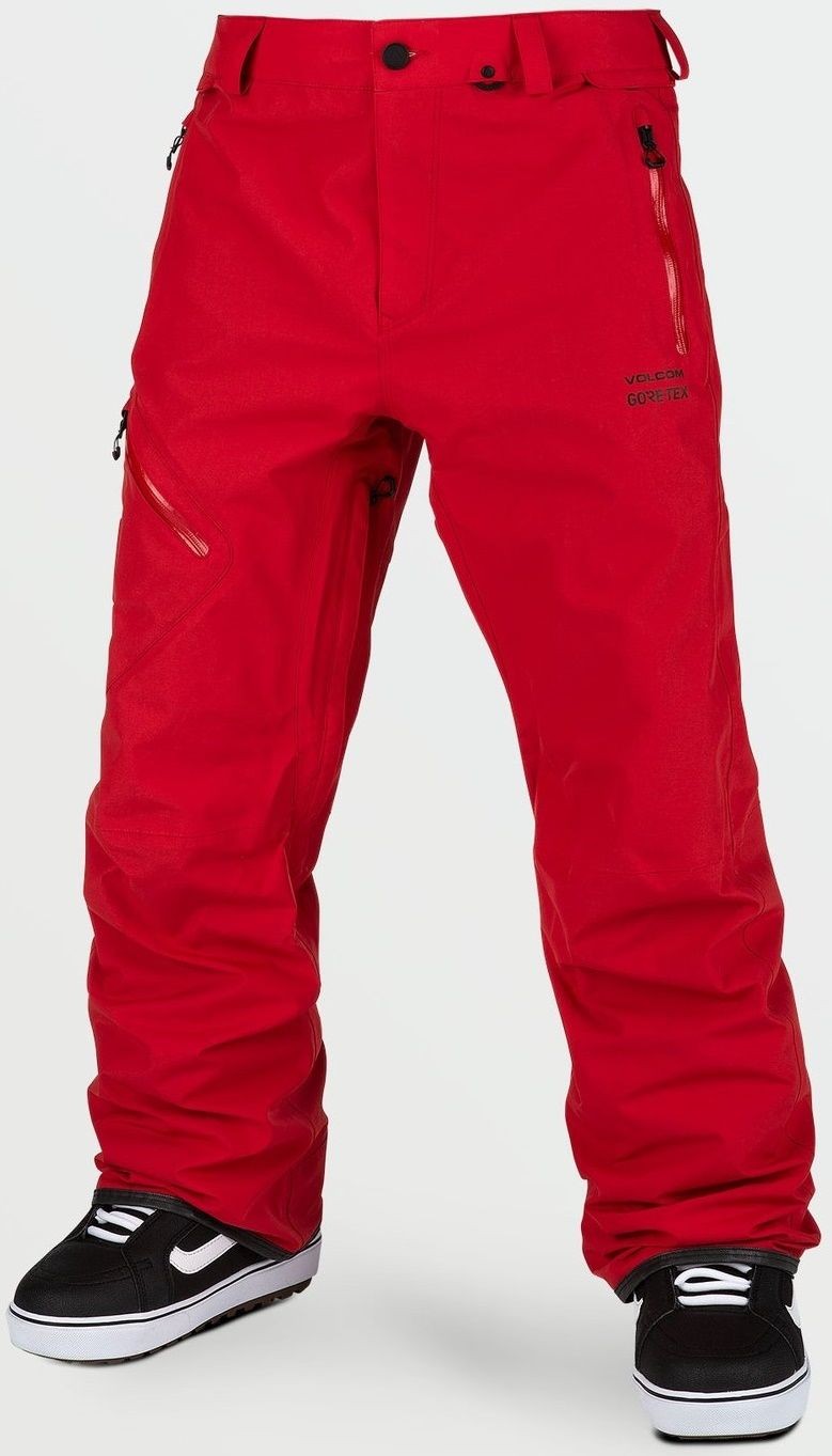 Volcom L Goretex Red Mens Snowboard Pant