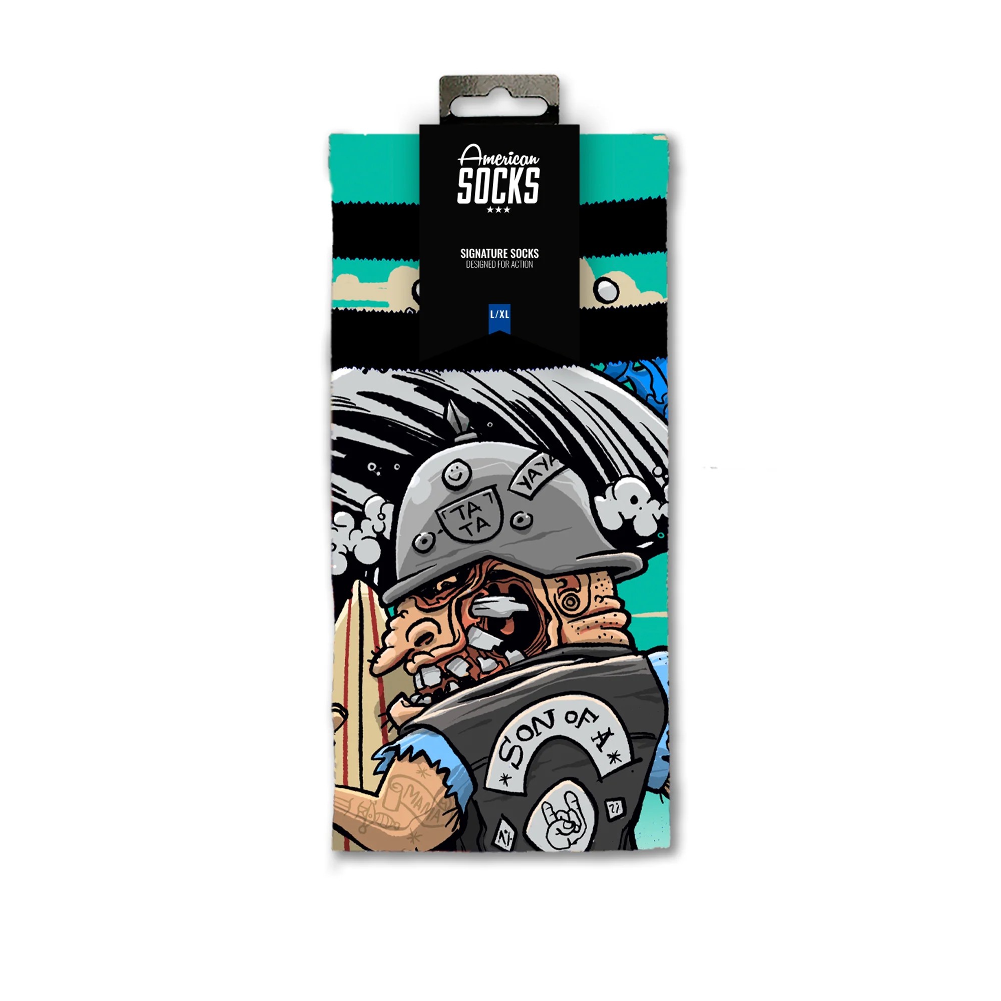 American Socks Son of bch Mid High Sg Çorap