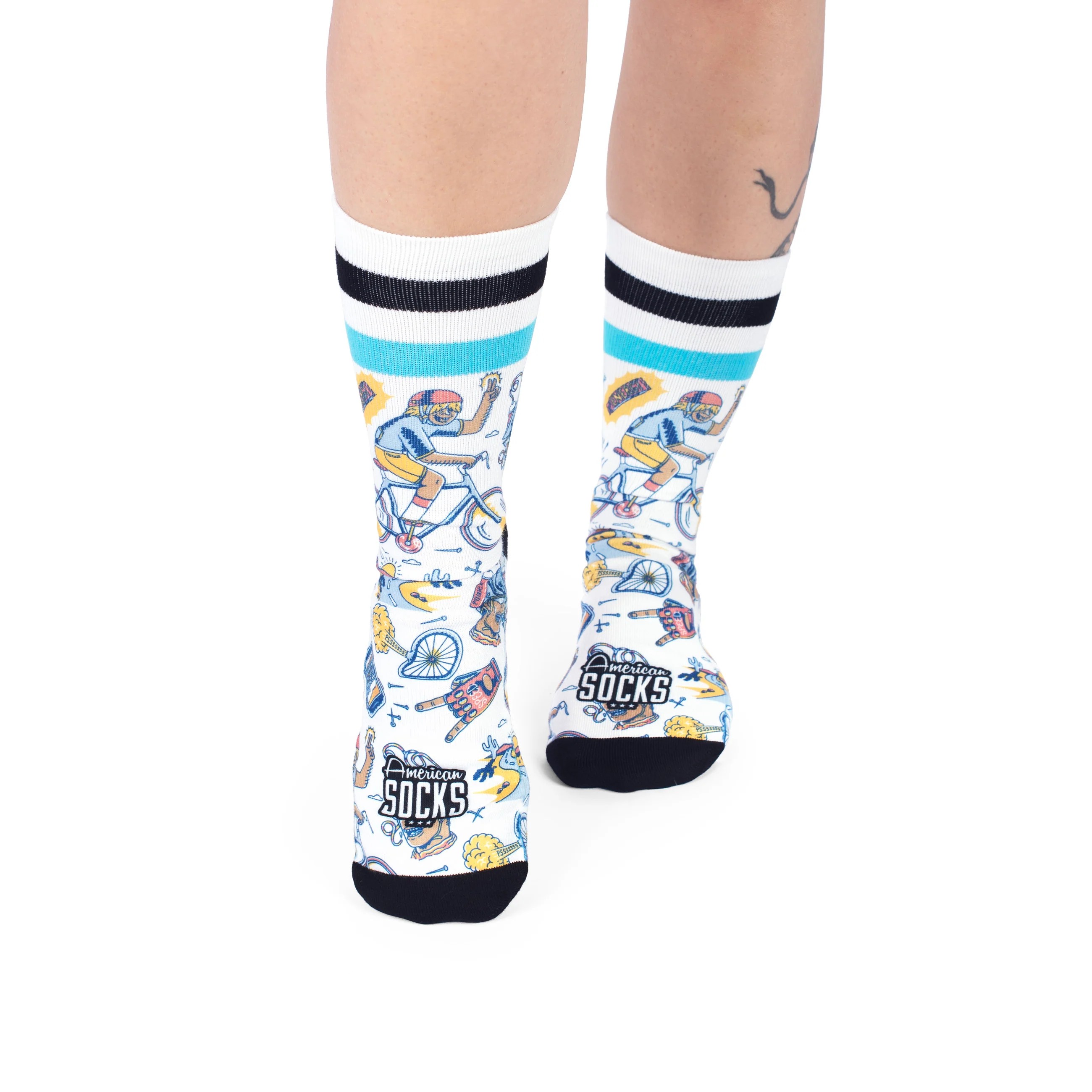 American Socks Peak Rider Mid High Sg Çorap