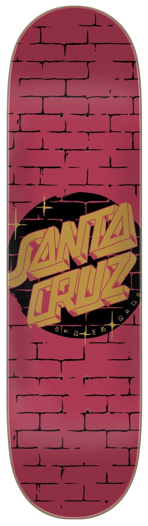 Santa Cruz 8,25 Scrawl Brick D Kaykay Tahtası
