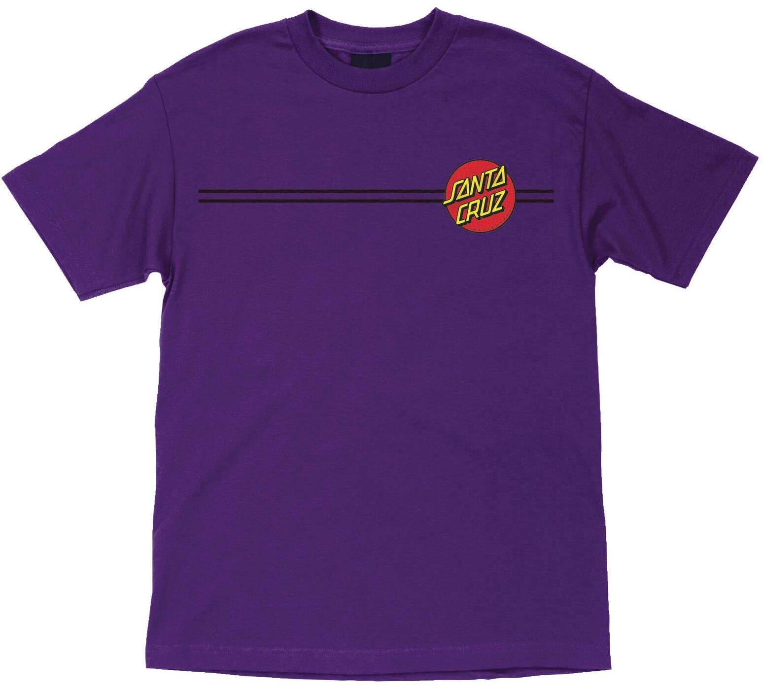 Santa Cruz Classic Dot Purple Tişört