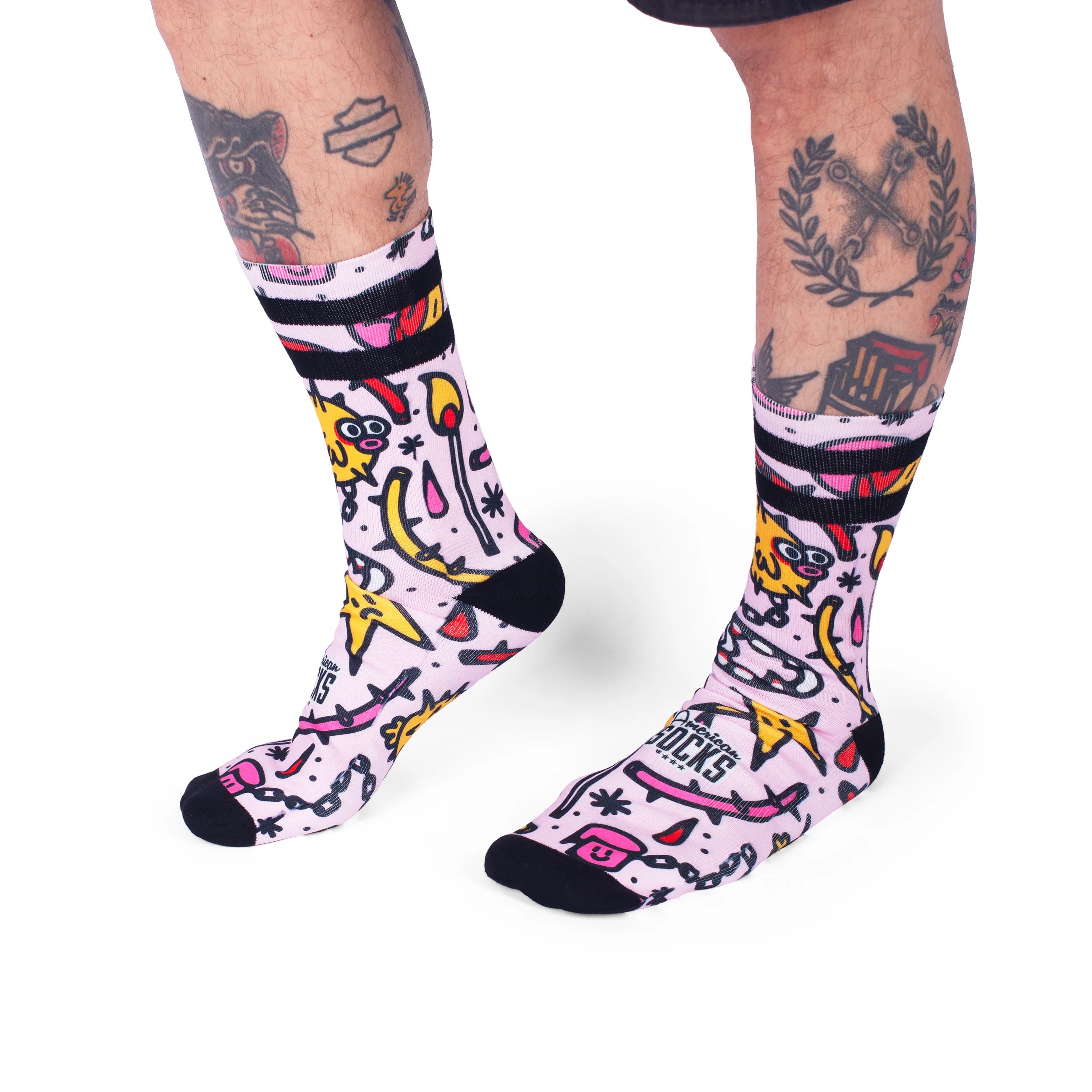 American Socks Blowfish Mid High Sg Çorap
