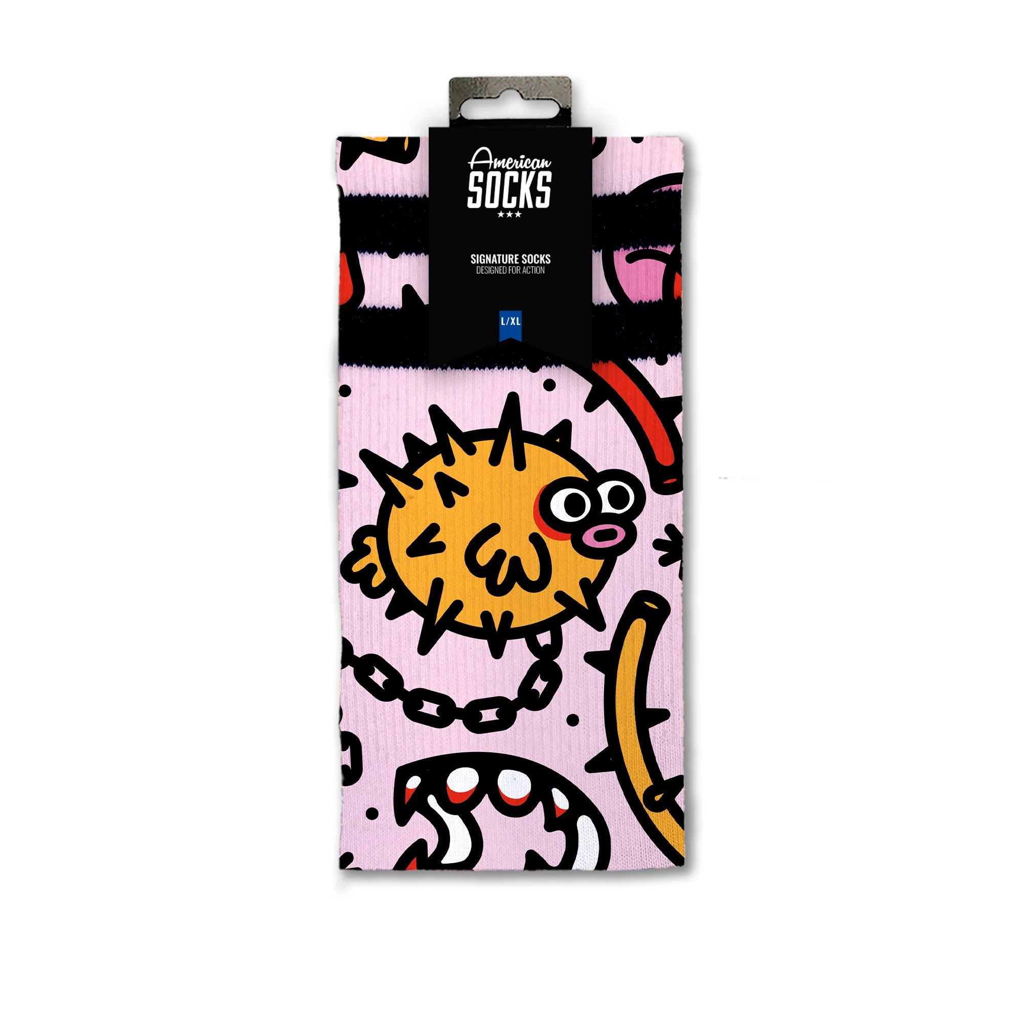 American Socks Blowfish Mid High Sg Çorap