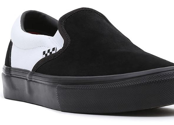 Vans Skate Slip On Blk Blk Wht Ayakkabı