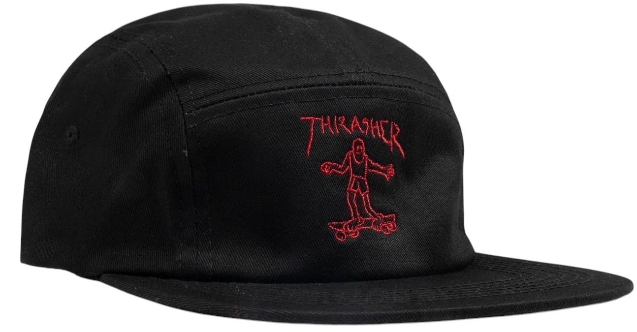 Thrasher Gonz 5 Panel Hat Blk Şapka