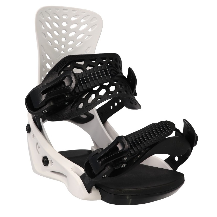 Flux Fl Wht Kids Snowboard Binding