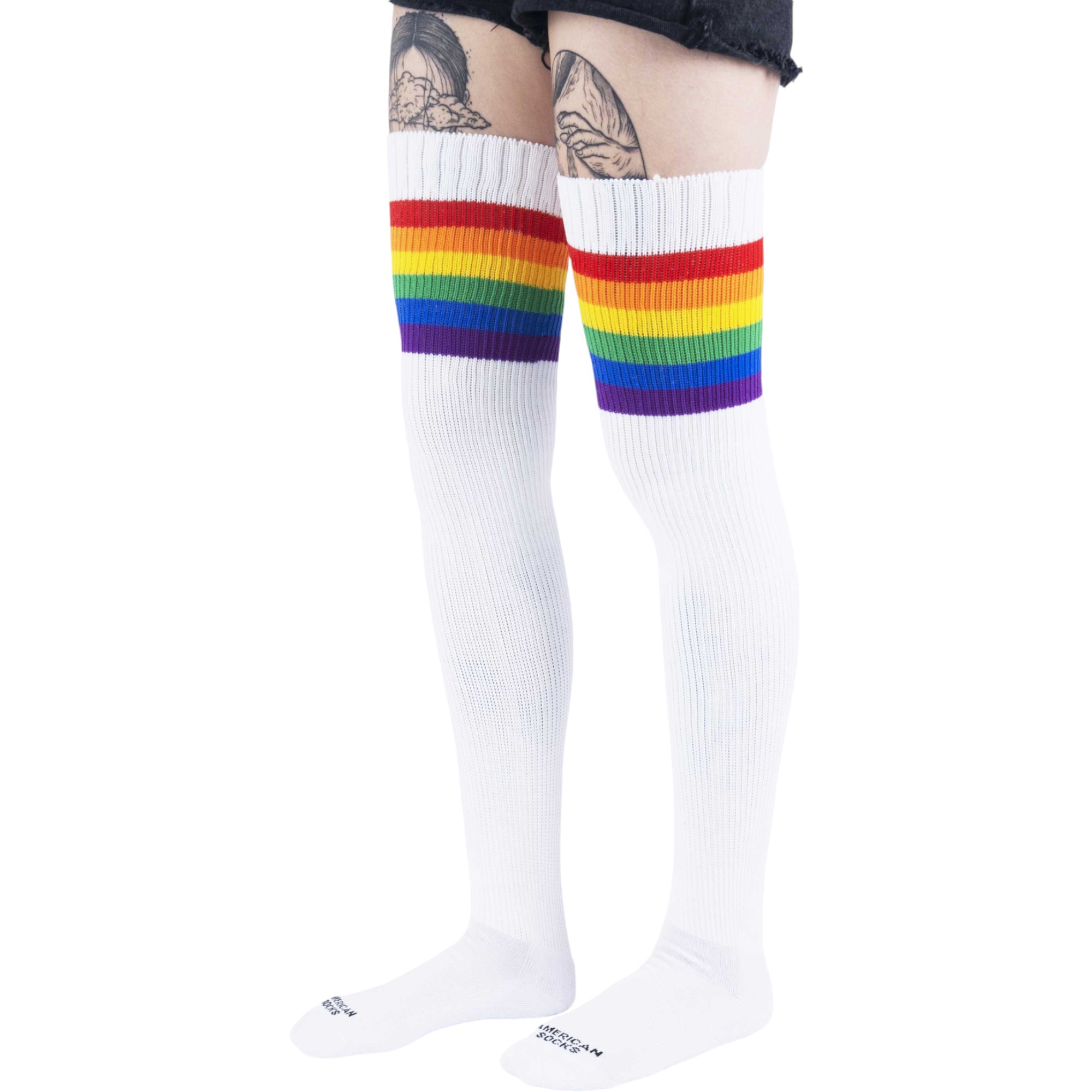 American Socks Rainbow P Ultra High Çorap