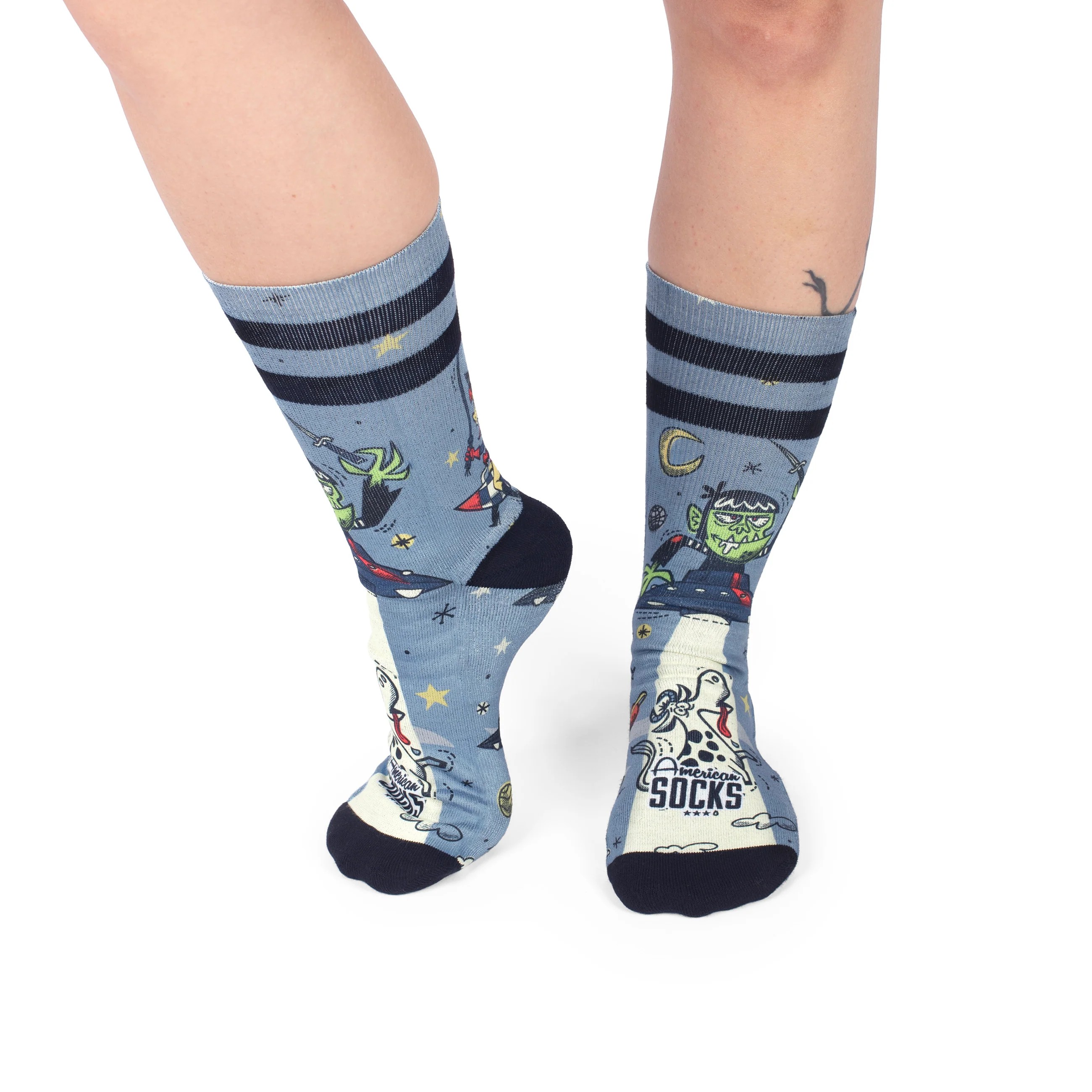 American Socks Alien Sntch Mid High Sg Çorap