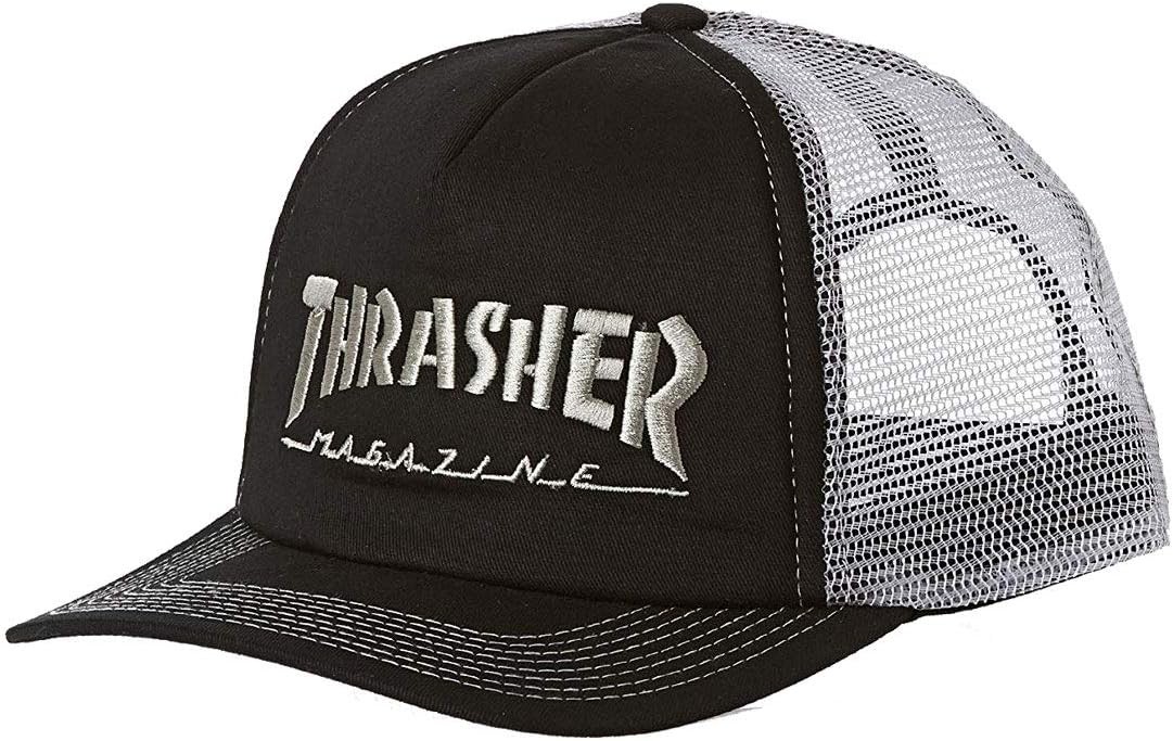 Thrasher Mag Logo Black Trucker Şapka