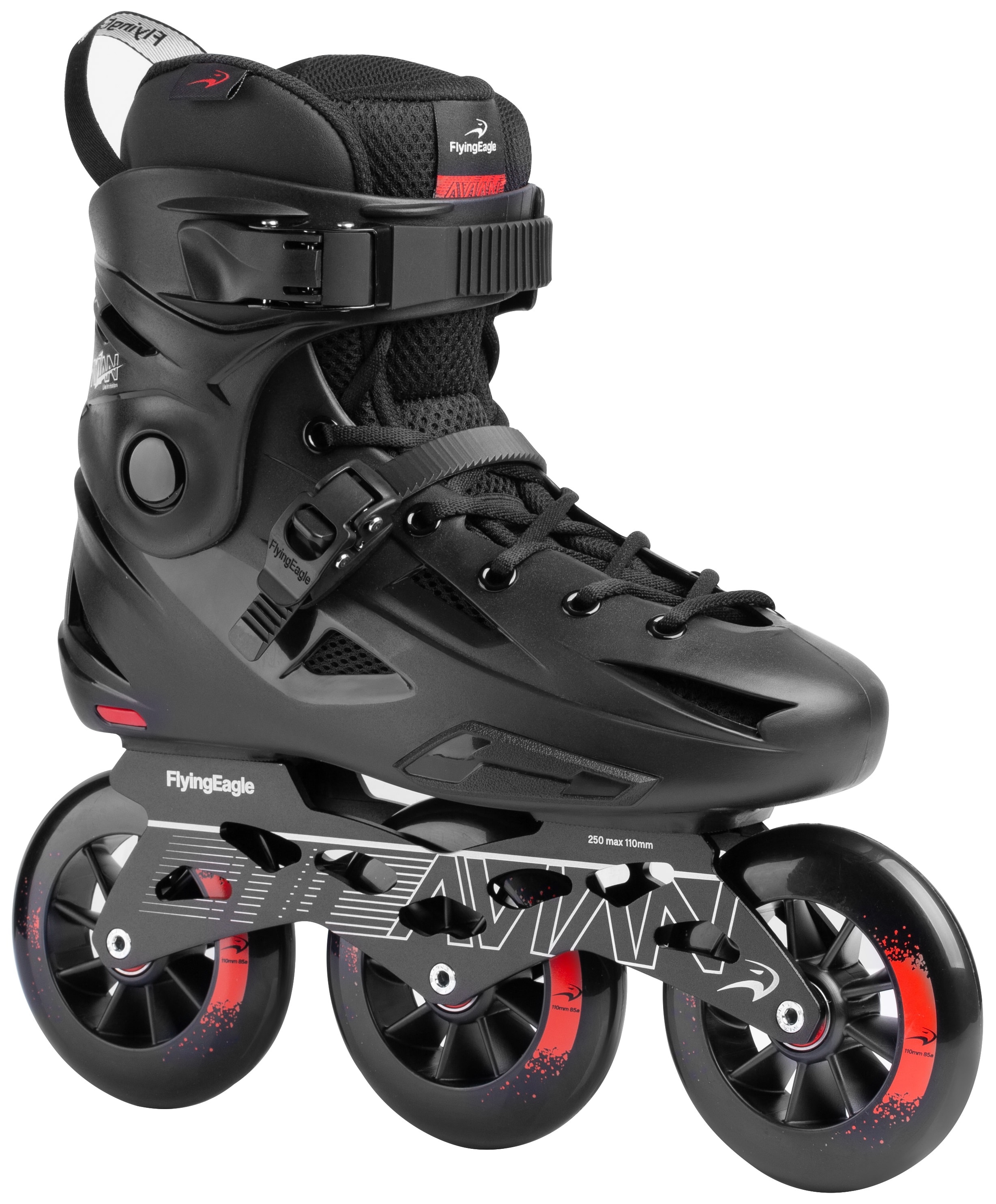 Flying Eagle Avian T110 Black Red Urban Paten