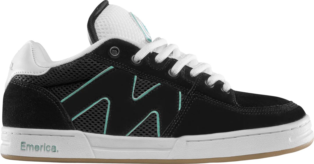 Emerica Og 1 Blk Wht Grn Ayakkabı