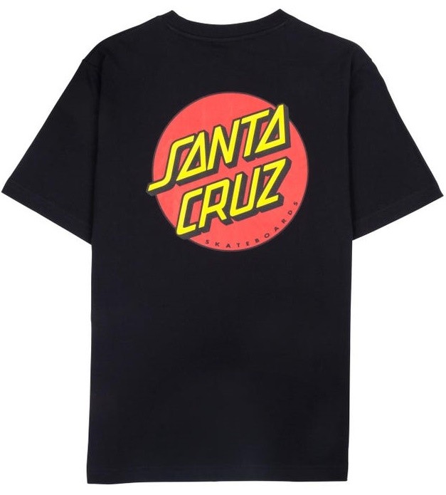 Santa Cruz Classic Dot Blk Tişört