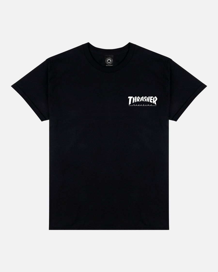 Thrasher Little Thrasher Black Tişört