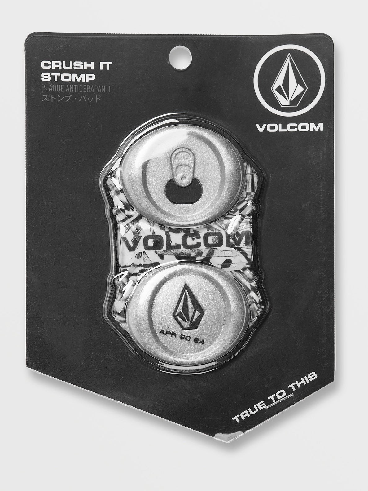 Volcom Crushed Can Blk Stomp Pad