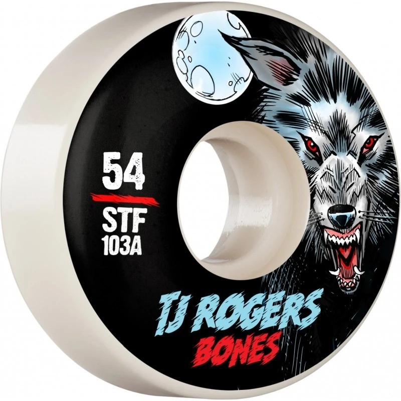 Bones Rogers Wolf 54mm 103A Kaykay Tekerlek Seti