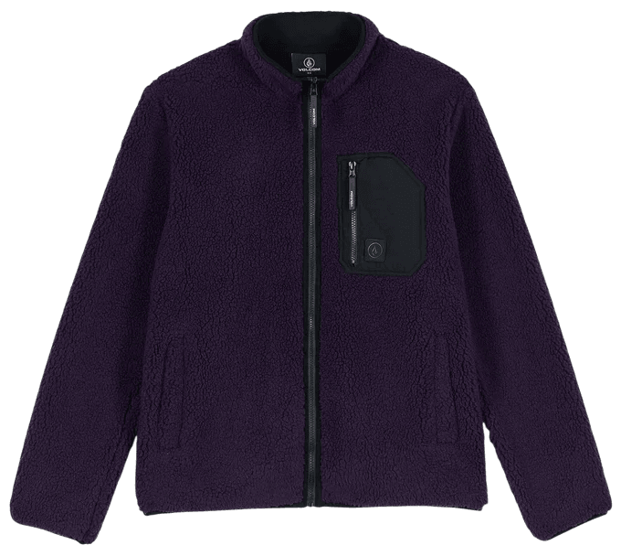 Volcom Muzzer Fuzzar Zip Dpl Sweatshirt