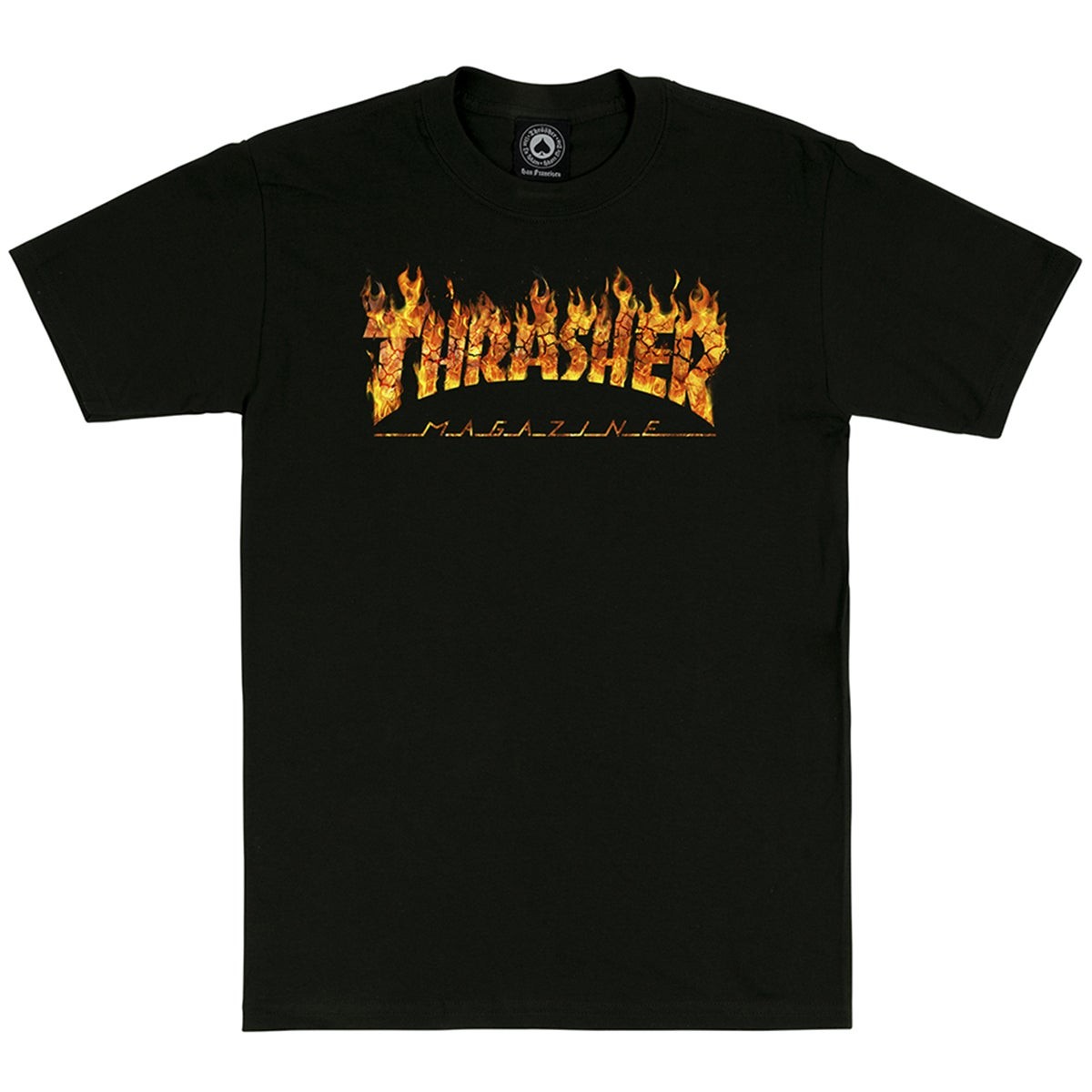 Thrasher Inferno Black Tişört