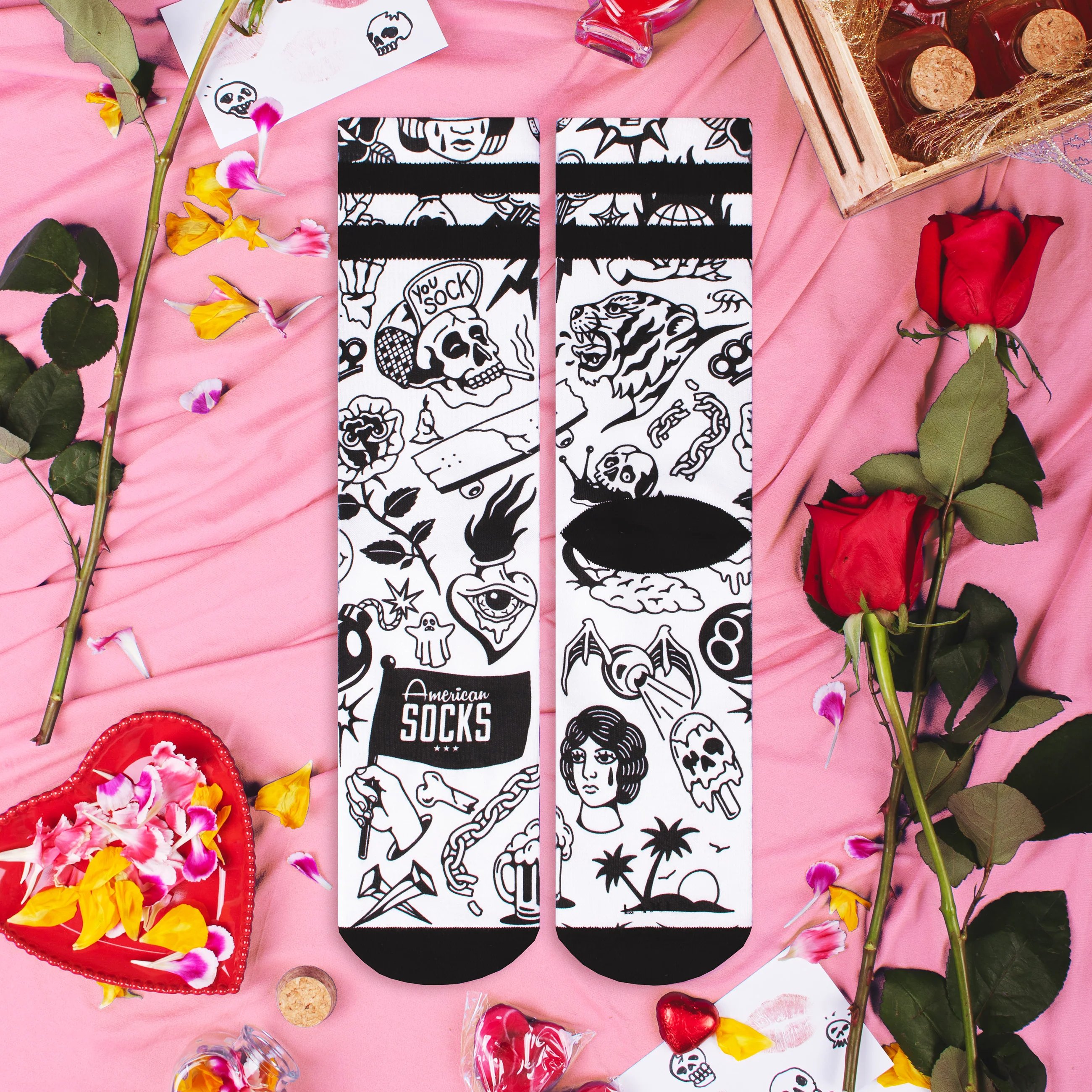 American Socks Worth It Mid High Sg Çorap