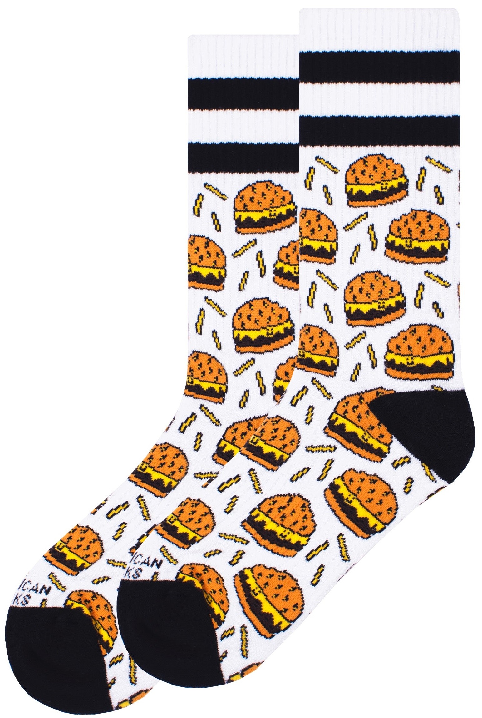American Socks Burger Mania Mid High Çorap
