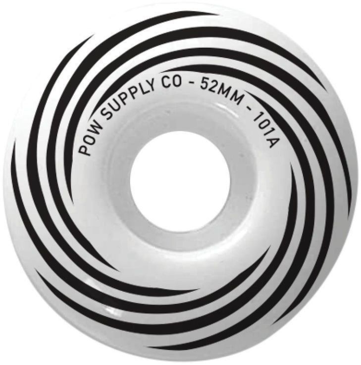 Pow Supply Co 52 Spiral Skate Wheel
