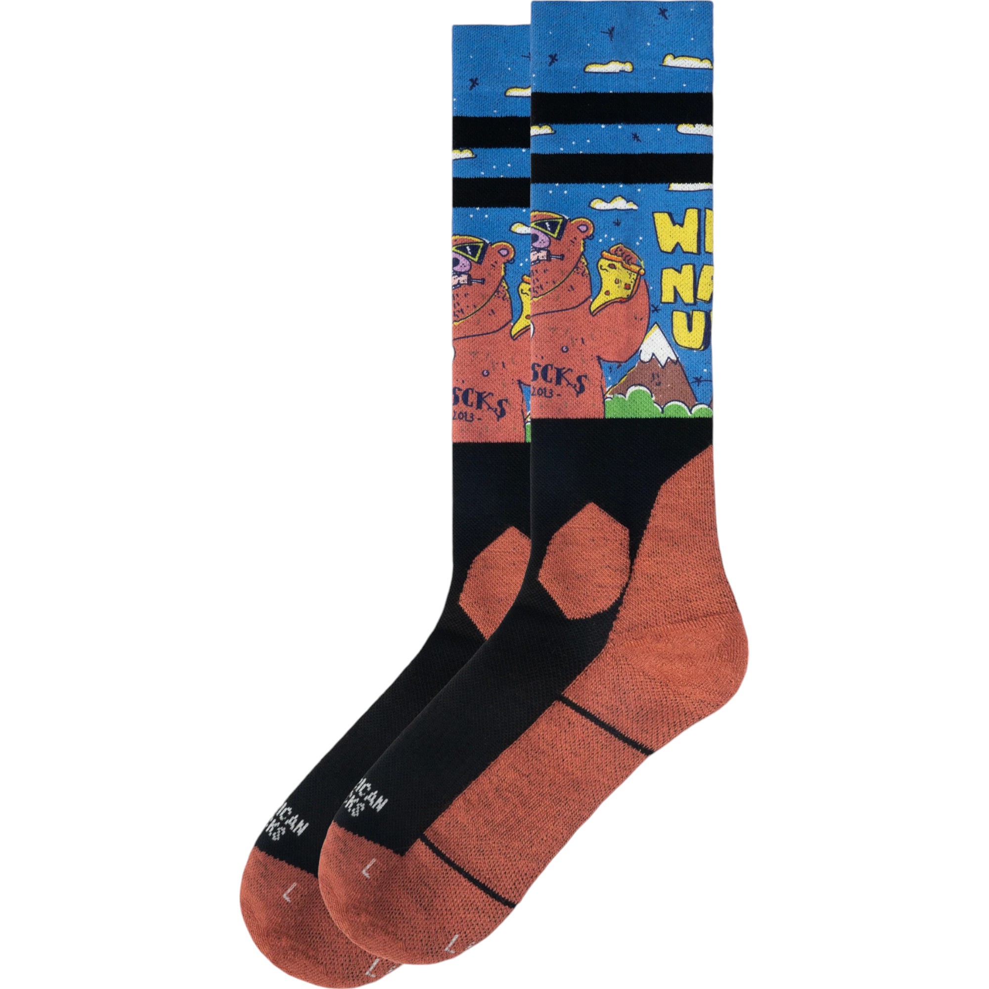 American Socks Wild Nature Snowboard Çorap