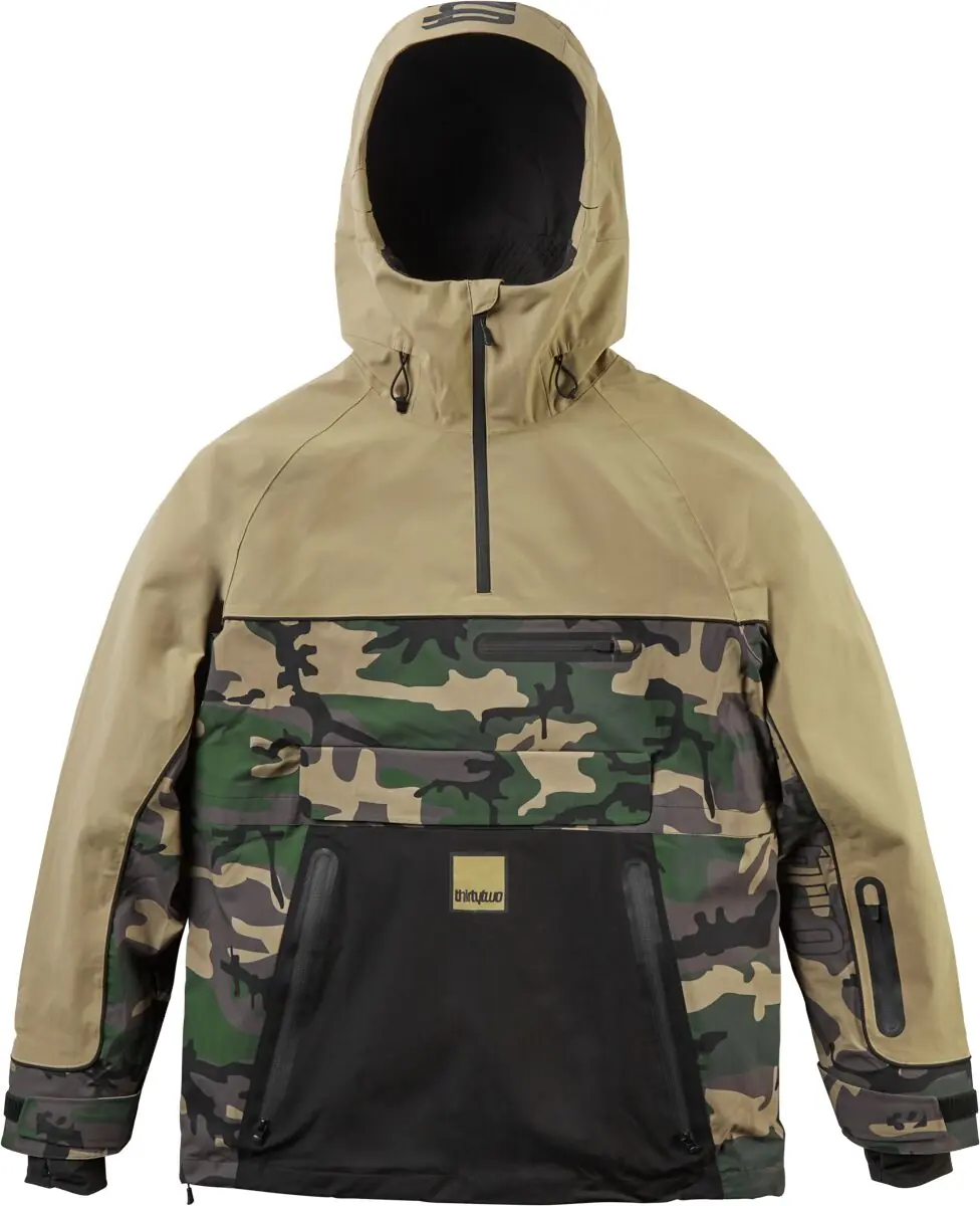 Thirtytwo Lgt Anorak Cm Erkek Snowboard Mont