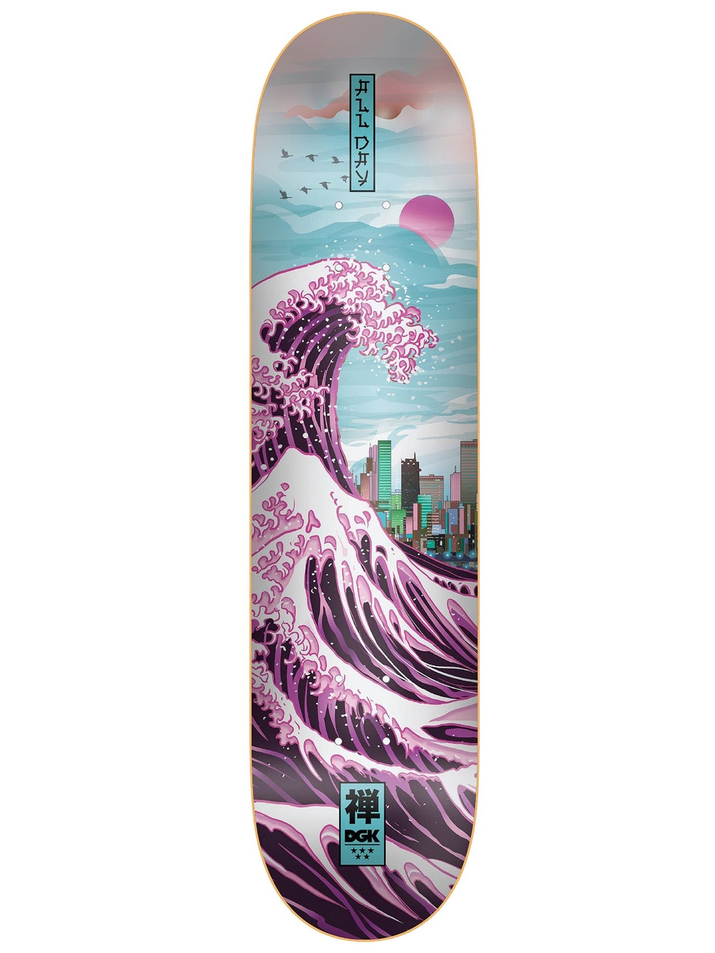 Dgk 8,1 Zen Purple Kaykay Tahtası