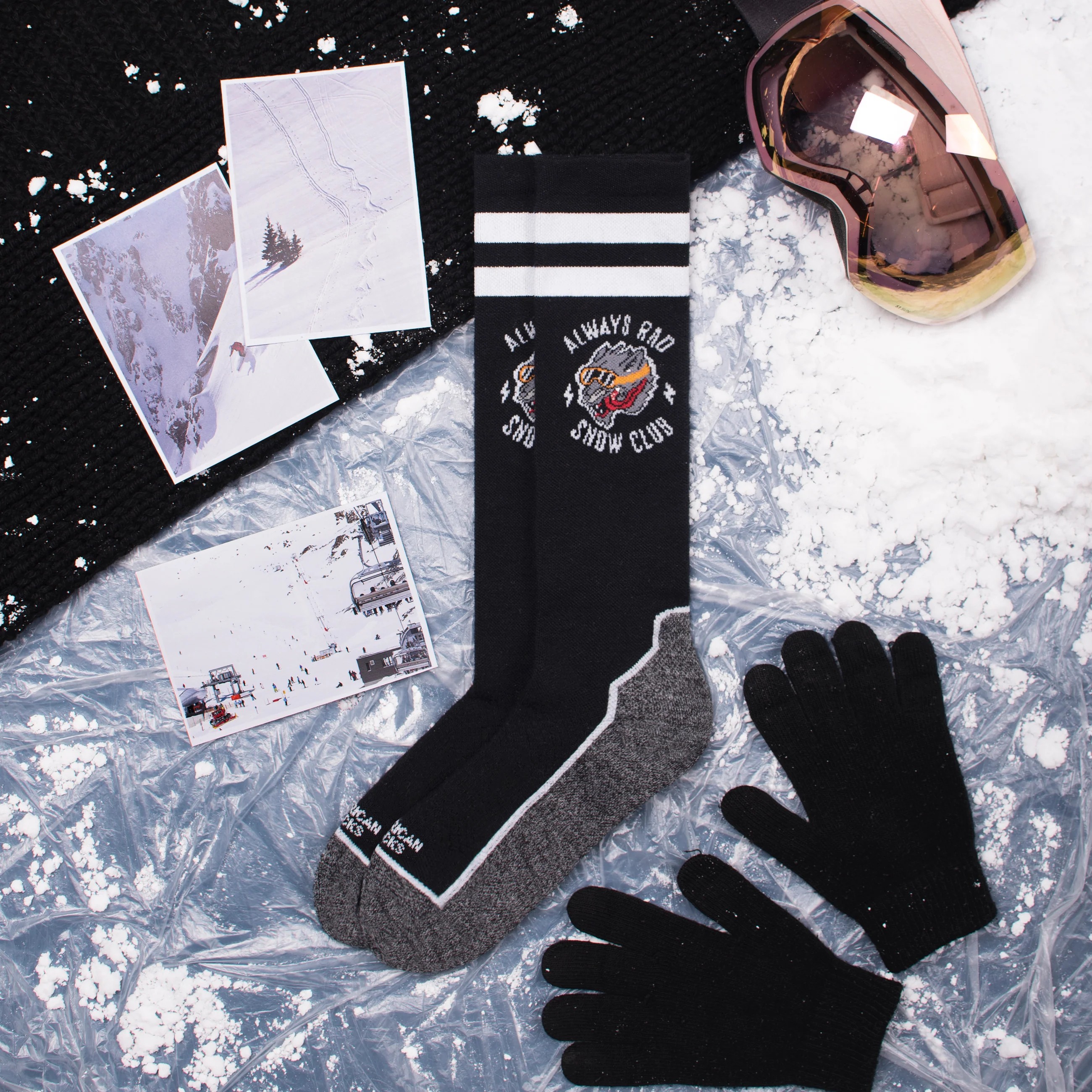 American Socks Snow Club Snowboard Çorap