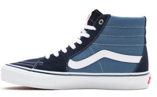 Vans Skate Sk8 Hi Nvy Wht Ayakkabı