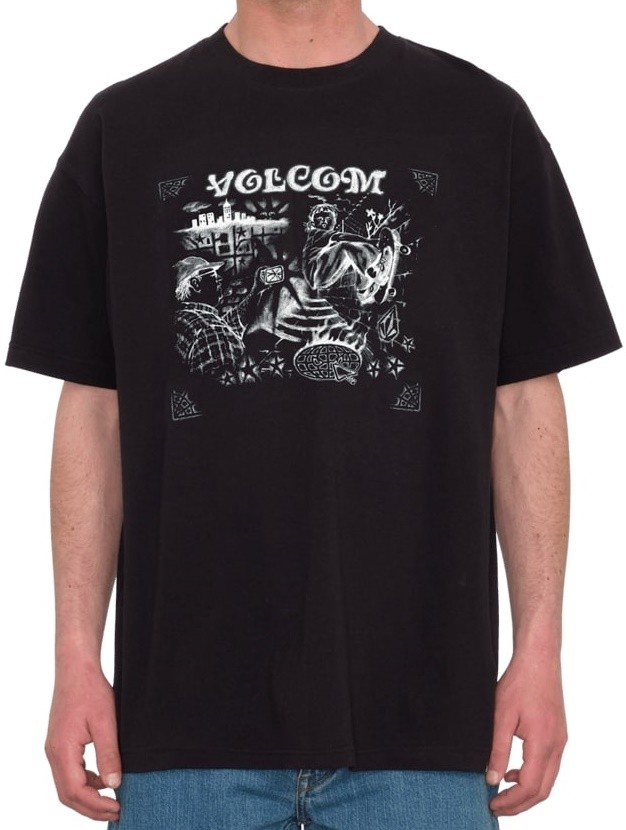 Volcom Street Keutchi Blk Tişört