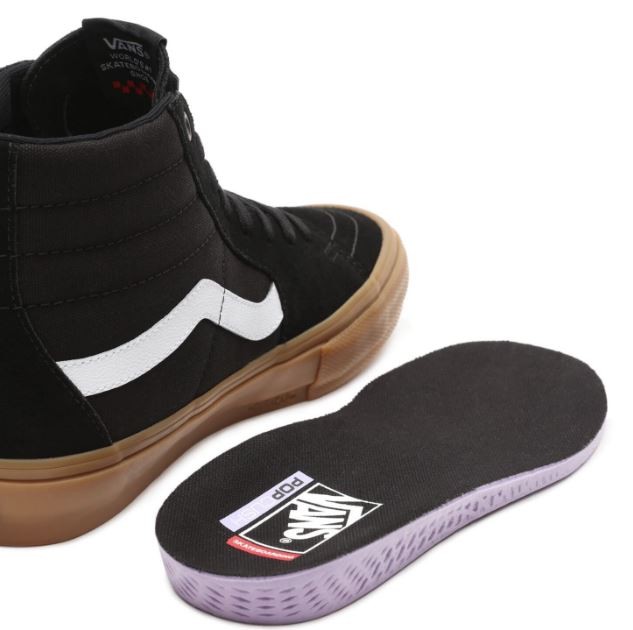 Vans Skate Sk8 Hi Blk Gum Ayakkabı