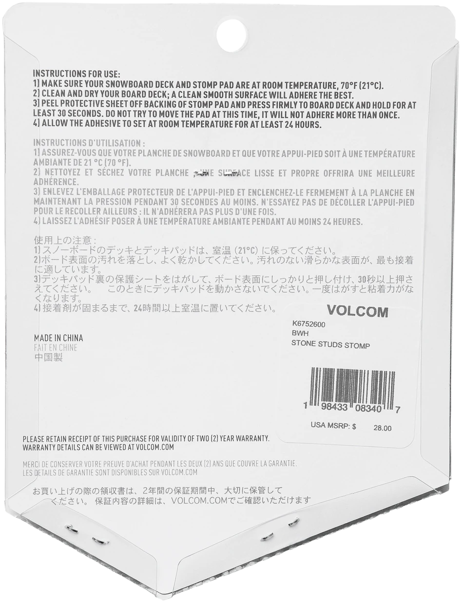 Volcom Stone Studs Bwh Snowboard Stomp Pad