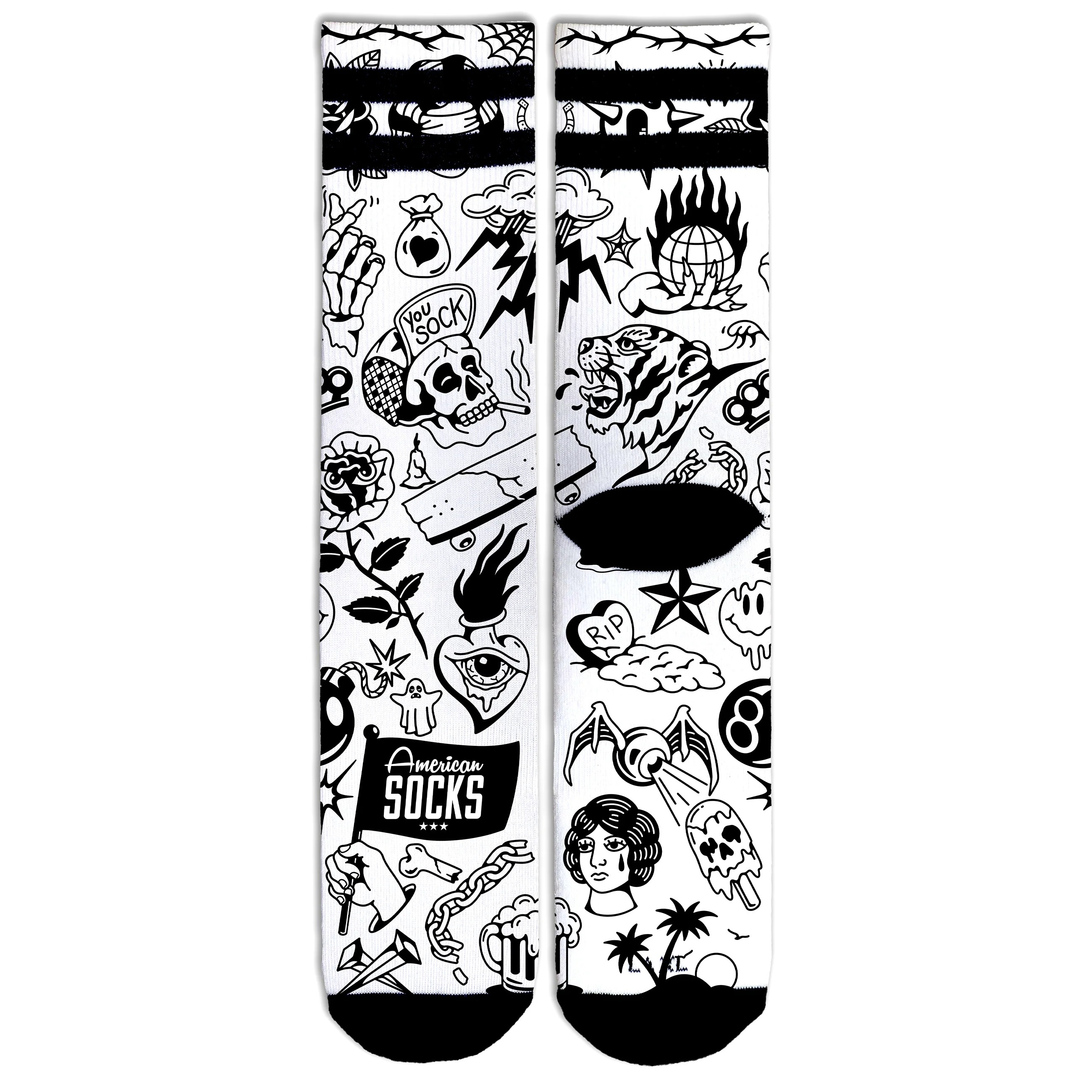 American Socks Worth It Mid High Sg Çorap