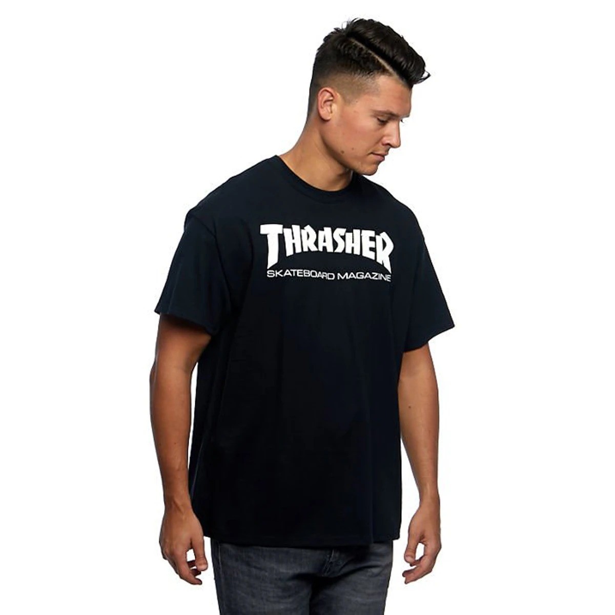 Thrasher Skatemag Black Tişört