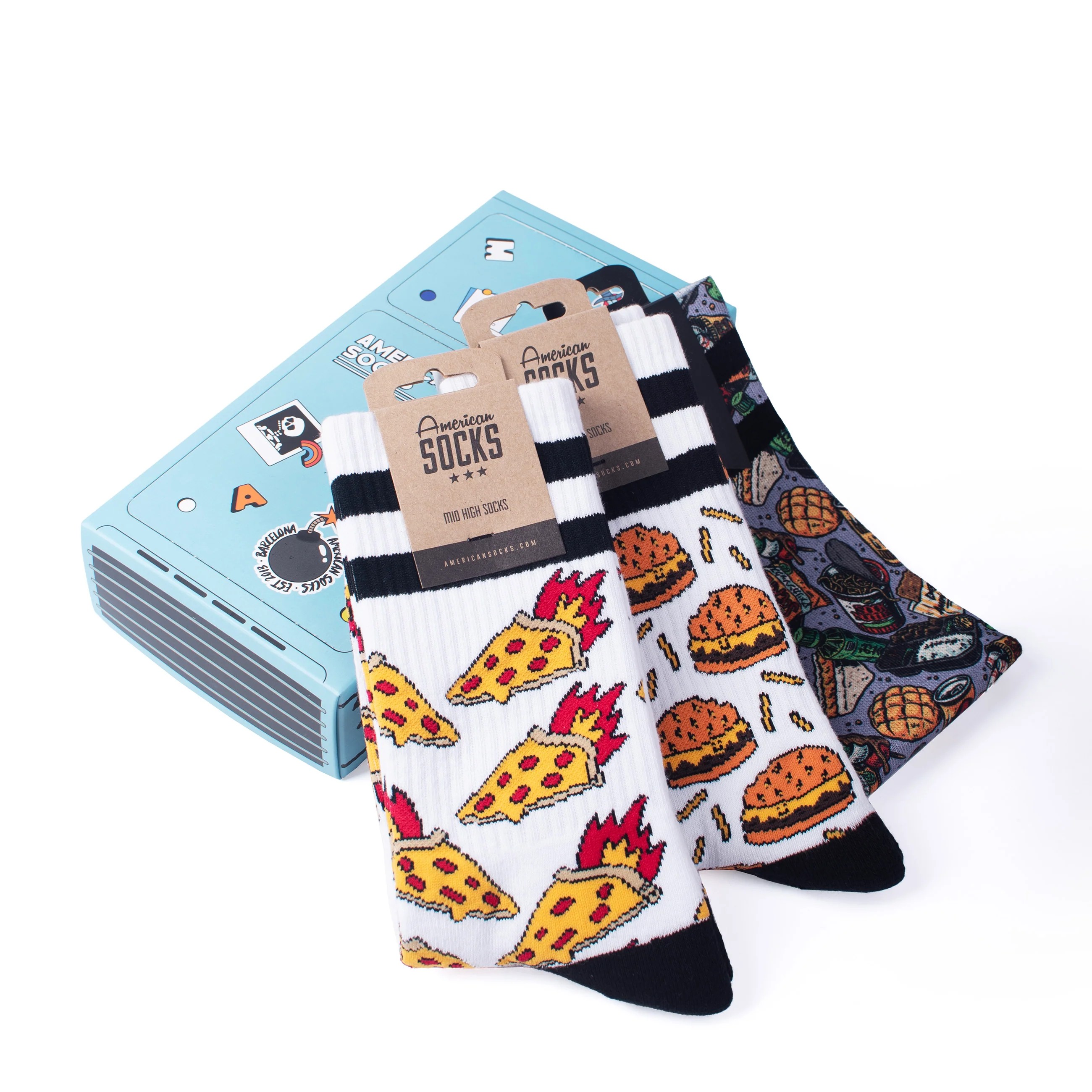 American Socks Frost Hediyelik 3'lü Çorap Seti